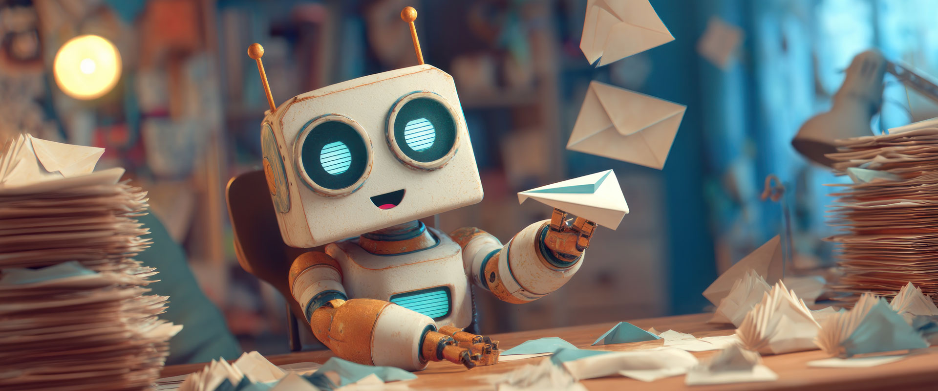 Mediajaw robot illustration