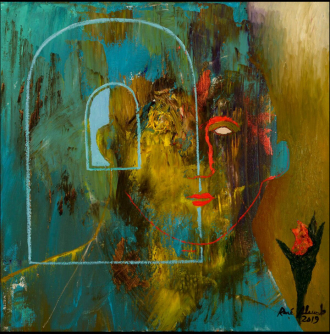 FREE+SPIRITED,+oil+on+canvas,+24&rdquo;X24&rdquo;