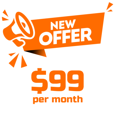99 a month