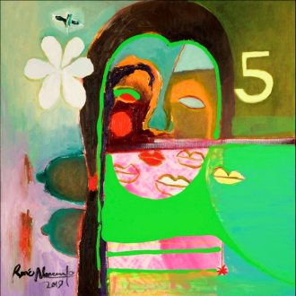 GIRL+NEXT+DOOR,+oil+on+canvas,+24&rdquo;X24&rdquo;